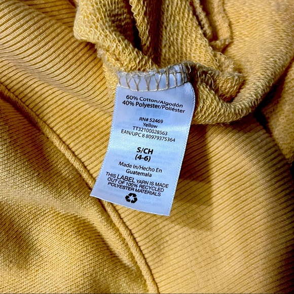 Time and Tru Yellow Long Sleeve Tunic - Picture 4 of 4